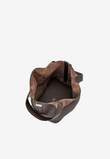 Picotin Lock 18 Bag in Rouge Sellier Clemence with Gold Hardware
