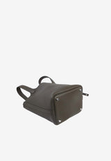 Picotin Lock 18 Tote Bag in Vert Loden Clemence with Palladium Hardware