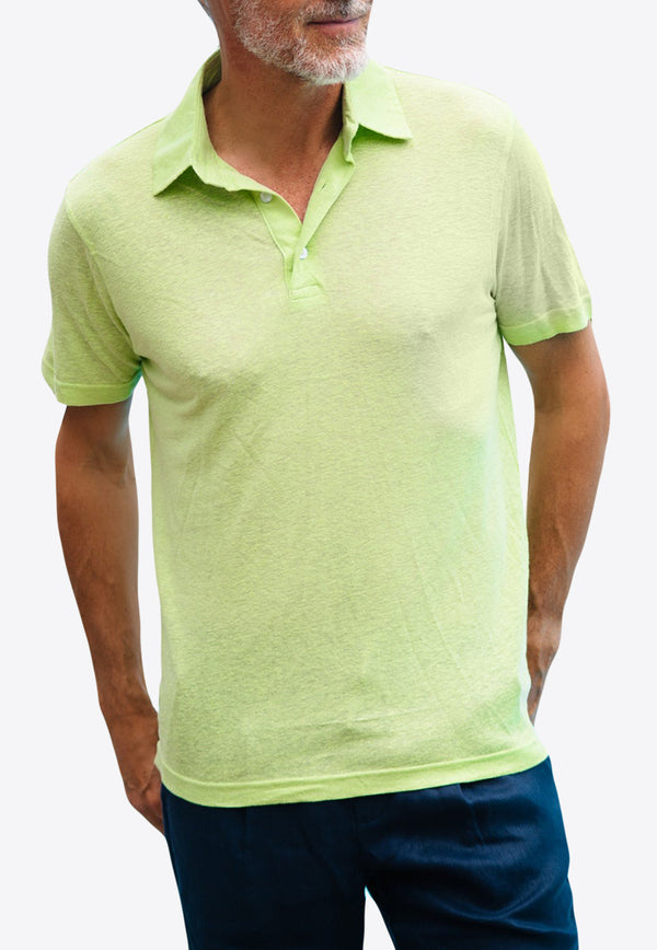 Les Canebiers Salins Polo T-shirt Green