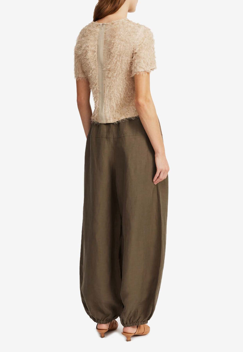 By Malene Birger Lumonas Wide-Leg Pants Brown Q71784007BROWN