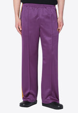 Needles Elasticated Waist Track Pants Purple QV307PL/Q_NEEDL-PU