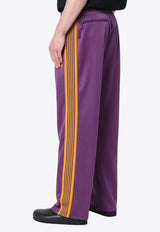 Needles Elasticated Waist Track Pants Purple QV307PL/Q_NEEDL-PU