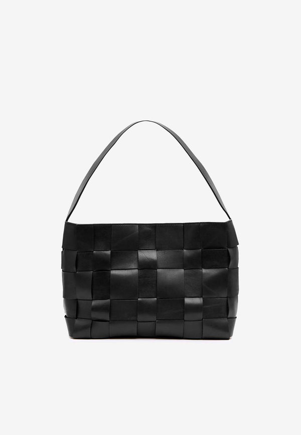 St. Agni Mini Woven Leather Tote Bag Black R24-013BLKBLACK