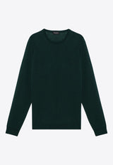 Roberto Collina Merino Wool Crewneck Sweater Green RA01001RA01/P_ROBER-26