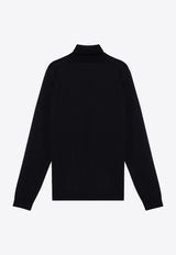 Roberto Collina Merino Wool Turtleneck Sweater Blue RA01003RA01/P_ROBER-10