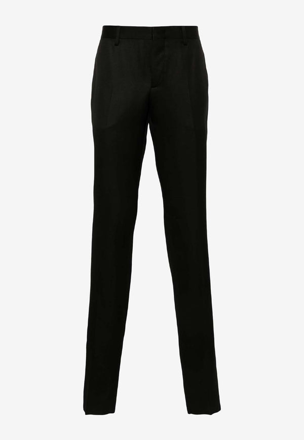 Moschino Tailored Tapered Pants RA032770470555 0555 Black