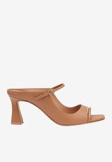 Malone Souliers Rania 70 Nappa Leather Sandals Blush RANIA 70-1 BLUSH