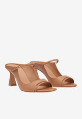 Malone Souliers Rania 70 Nappa Leather Sandals Blush RANIA 70-1 BLUSH