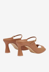 Malone Souliers Rania 70 Nappa Leather Sandals Blush RANIA 70-1 BLUSH