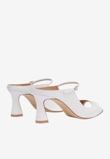Malone Souliers Rania 70 Nappa Leather Sandals White RANIA 70-2 WHITE