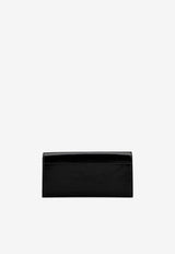 Roger Vivier Belle Vivier Patent Leather Chain Clutch Black RAWAWSB4400UKP/R_ROGVI-B999