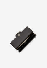 Roger Vivier Pilgrim Clutch Bag in Satin Black RBWAMCD0200RS0 B999
