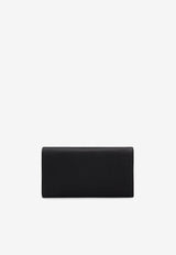 Roger Vivier Crystal Buckle Envelope Bag in Satin RBWAMFD0200RS0B999 B999 Black