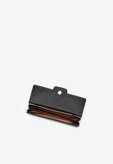 Roger Vivier Crystal Buckle Envelope Bag in Satin RBWAMFD0200RS0B999 B999 Black