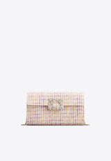 Roger Vivier Crystal Embellished Buckle Clutch RBWAMFD0200T5X1L36 1L36 Multicolor