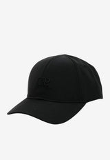 C.P. Company Chrome-R Logo Baseball Cap Black RCCMAC749A110545A_BLACK