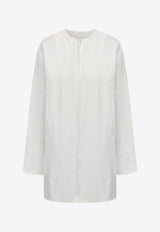 RUOHAN Bruno Wrinkled Blouse White RE013SS26_WHITE
