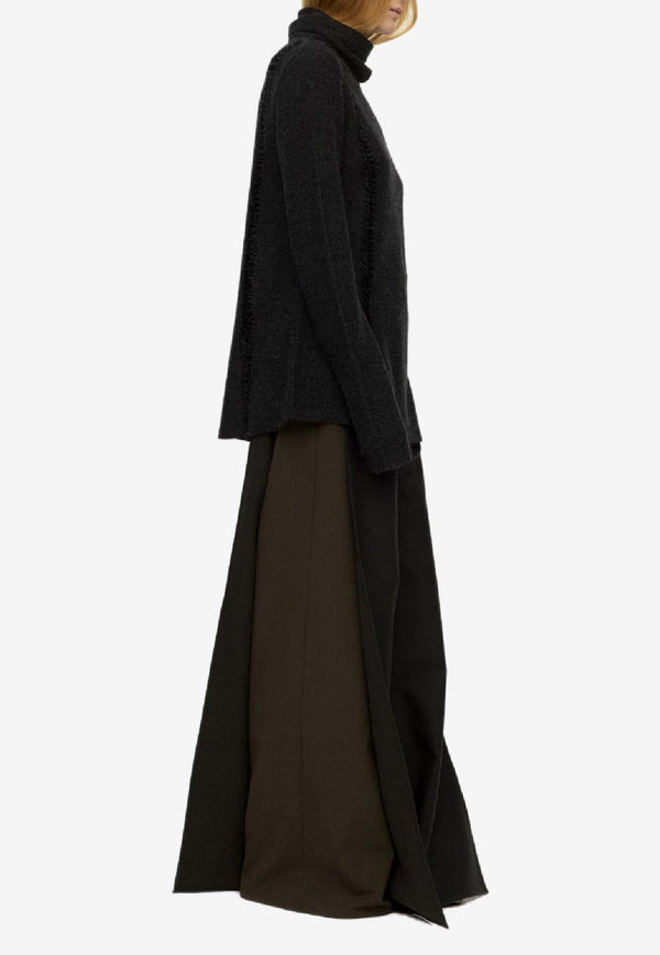 RUOHAN Ibo Wool-Blend Tailored Pants Dark Green RE015AW25_DARK GREEN