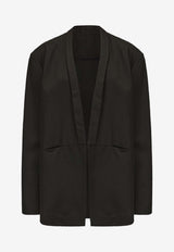 RUOHAN Caye Oversized Open Jacket Dark Green RE027AW25_DARK GREEN