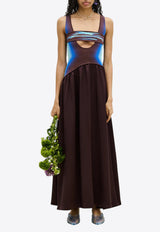 PH5 Jewel Reversible Maxi Dress Brown RE26DR017BRN_BROWN