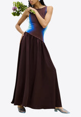 PH5 Jewel Reversible Maxi Dress Brown RE26DR017BRN_BROWN