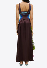 PH5 Jewel Reversible Maxi Dress Brown RE26DR017BRN_BROWN