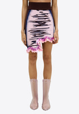 PH5 Casey Wavy Mini Skirt Multicolor RE26SK028PIN_PINK