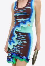 PH5 Kerry Wavy Tank Top Multicolor RE26TP027BLU_BLUE MULTI