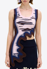 PH5 Kerry Wavy Tank Top Multicolor RE26TP027PIN_MULTI COLO