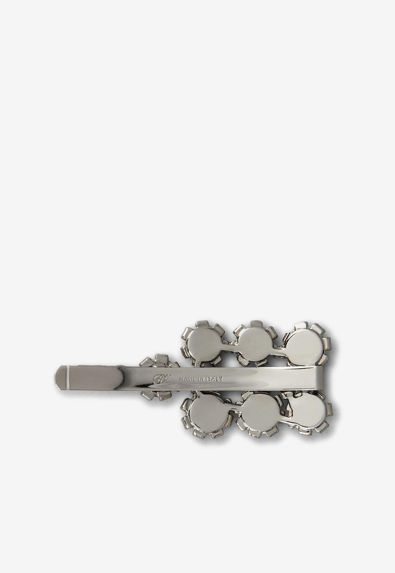 Roger Vivier Efflorescence Buckle Hair Clip REWAC050101AGK9999 9999 Silver