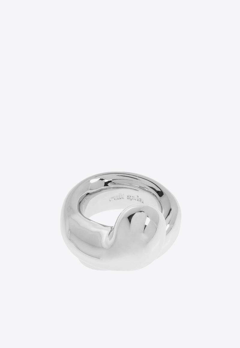 Cult Gaia Karina Snake Ring Silver RG1208MT2066_SILVER