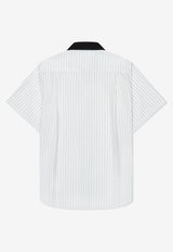 Shop Rhude Logo Patch Striped Shirt for Women online at THAHAB.COM. Shop all the new season's clothing, accessories and more from the top designer brands at the best price with express delivery.