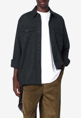 Destin Wool Buttoned Shirt Gray ROLFSOWO/R_DESSR-AN