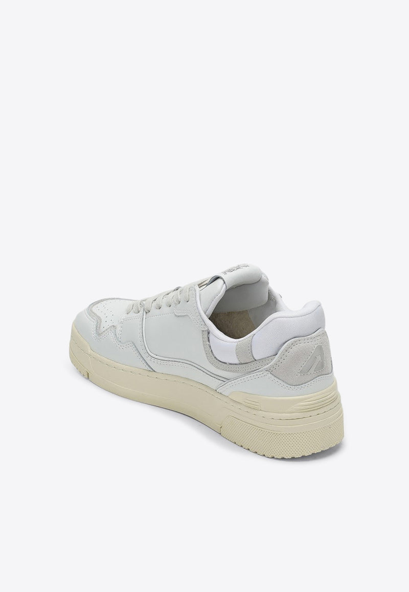 Autry CLC Leather Low-Top Sneakers White ROLMMM41/P_AUTRY-MM41