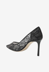 Jimmy Choo Romy 85 Lace Pumps Black ROMY85JXO/S_JIMCH-010003