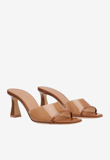 Malone Souliers Roxanne 70 PVC Mules Caramel ROXANNE PVC 70-1 CARAMEL/CARAMEL