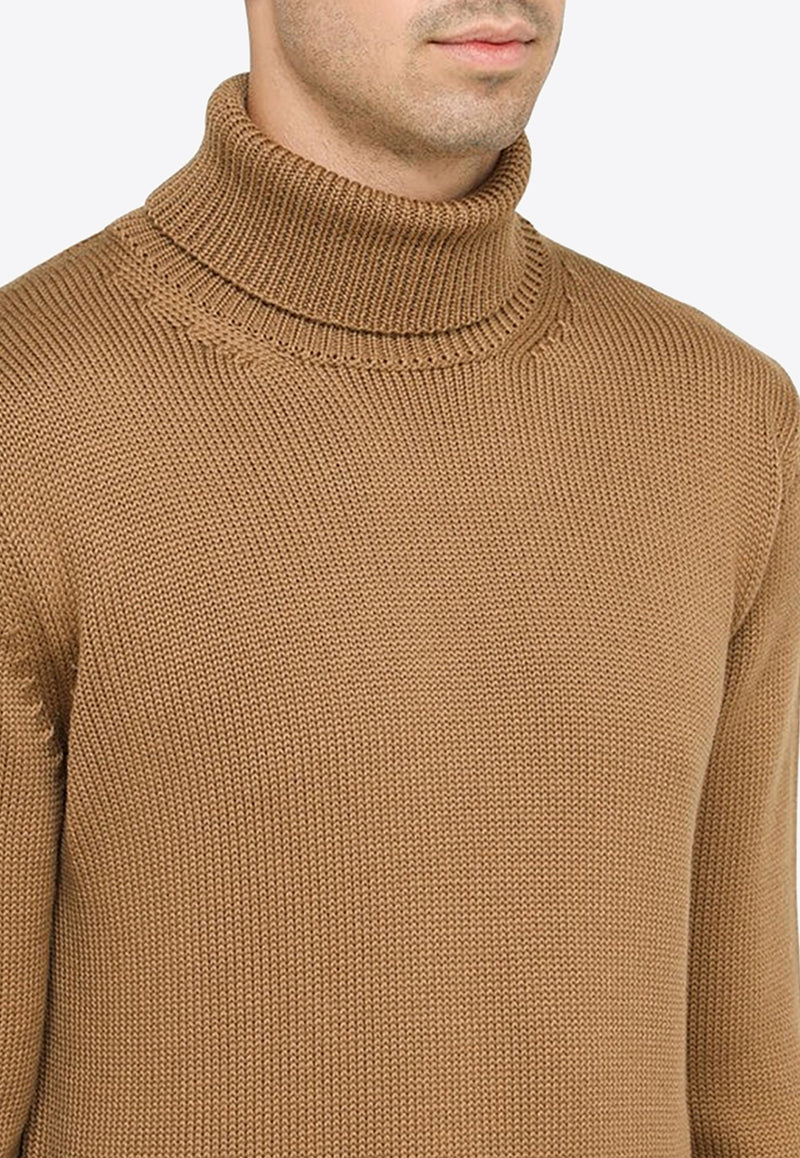 Roberto Collina Turtleneck Sweater in Merino Wool RP02003RP02/N_ROBER-05