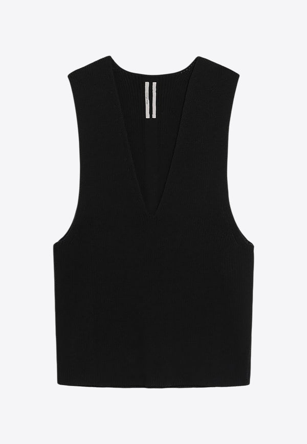 Rick Owens Essential Wool Vest RR02E1683KWVH/R_RICKO-09
