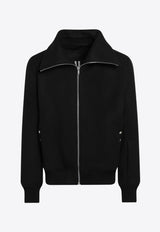 Rick Owens Wool Zip-Up Jacket Black RR02E1710WSF/R_RICKO-09