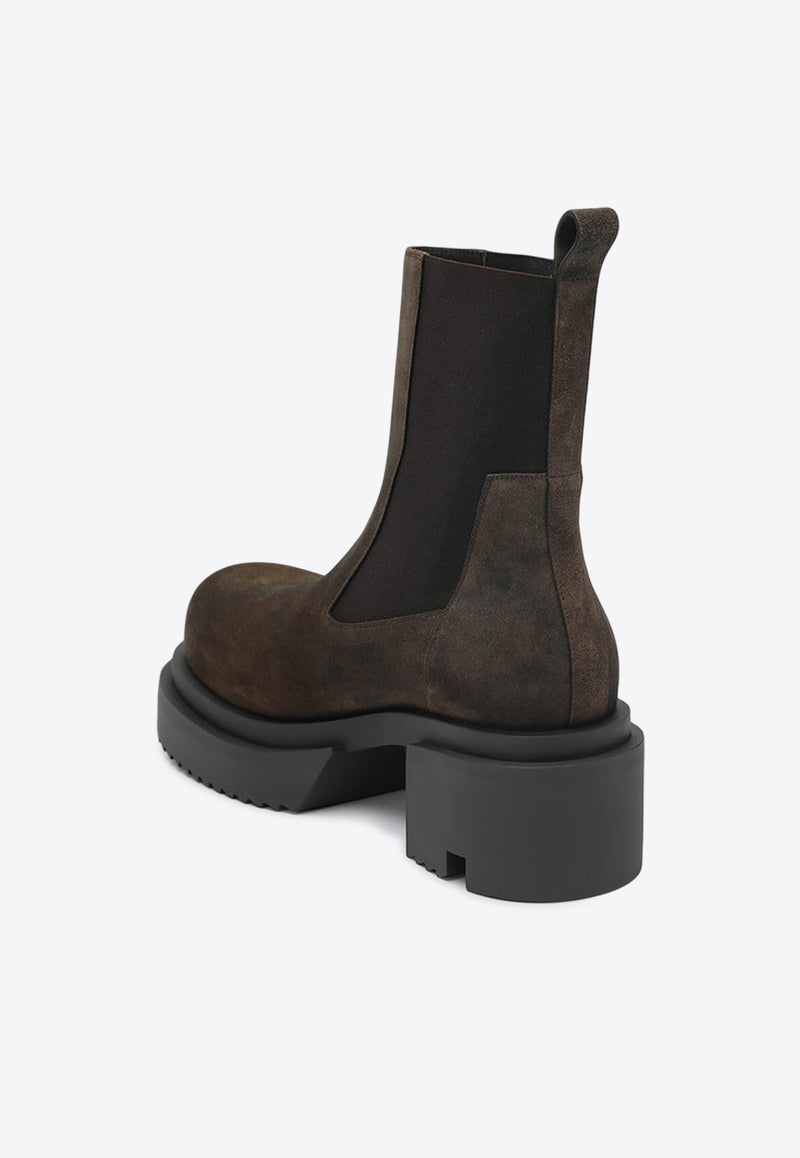 Rick Owens Bogun Beatle Suede Boots RR02E1832LCSI/R_RICKO-106