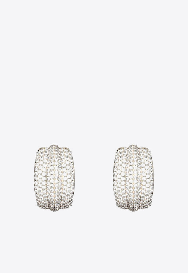 Self-Portrait Crystal-Embellished Earrings RS25-608EA-GD_GOLD