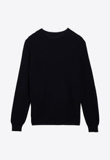 Roberto Collina Fine Knit Crewneck Sweater Blue RT11101RT11/O_ROBER-10
