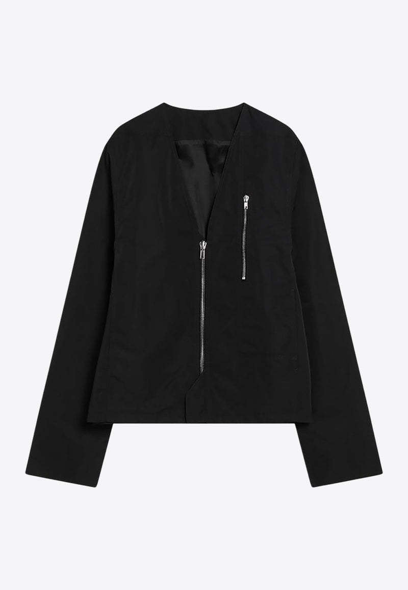 Rick Owens V Safety Zip-Up Jacket Black RU01E5775FT/Q_RICKO-09