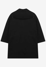Rick Owens Oversized Buttoned Shirt Black RU01F2298TE/S_RICKO-09
