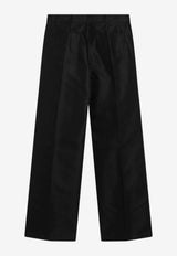 Rick Owens Back Crease Straight-Leg Pants Black RU01F2333CDU/S_RICKO-09