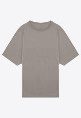 Rick Owens Oversized Crewneck T-shirt Beige RU02D6274JA/P_RICKO-08