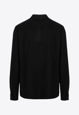 Rick Owens Work Long-Sleeved Shirt Black RU02D6291FL/P_RICKO-09