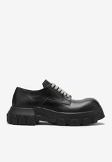 Rick Owens Bozo Tractor Lace-Up Shoes Black RU02D6884LRI/P_RICKO-99