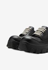 Rick Owens Bozo Tractor Lace-Up Shoes Black RU02D6884LRI/P_RICKO-99