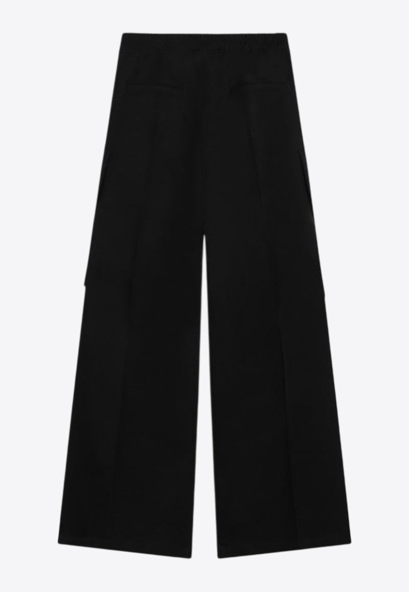 Rick Owens Cargobelas Wide-Leg Track Pants Black RU02E1339WDET1/R_RICKO-09